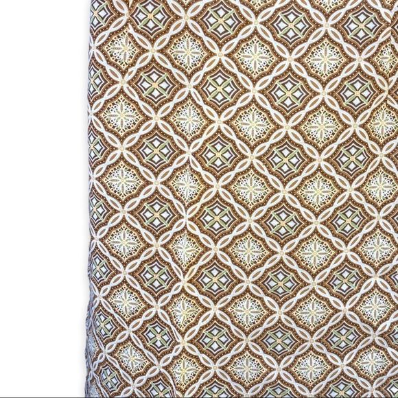 Vintage Ann Taylor 80s, 90s Knee Length Paisley Print Sheer Country Skirt Sz. 8 - Picture 7 of 9